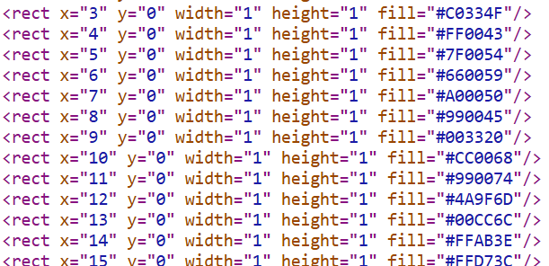 Gm 5786!

"45 squared: Rosh Hashanah" nests a year in a year, plotting a celebration of today's Holyday on a 45x45 = 2025-pixel canvas.

The hidden element in this one even blows *my* mind: this simple image somehow contains the sound of the Shofar. Yet if you look under the