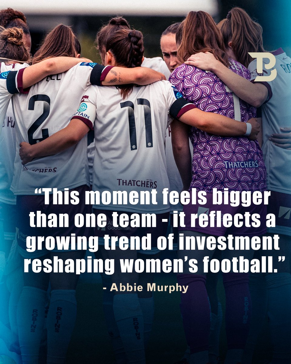 🚨 Bristol City Women secure investment from Mercury13 — a group pledging $100m to women’s football.

🔴 New era for the Robins
💸 Focus on independence from men’s clubs
⚽ Ambition to return to the WSL

Full article by Abbie Murphy, link in comments 👇🏻:

🎨 <a href="/LDAWGraphics/">Luke</a>