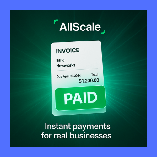 vincentDev's tweet photo. Most people assume stablecoins are just another tool for crypto traders swapping tokens on DEXs.

but in reality, they were meant for everyone because we’re all trapped in the same broken payment system.

It doesn’t matter whether you’re coding the next billion-dollar platform or running a small shop on Upwork.

The problems are universal:

just like one day your client pays. the next day, your account is frozen...you know there's no warning, no reason, no access to your own money.

problems like processing fees that cut into your earnings

and the problems like bank transfers that crawl at a snail’s pace

The system doesn’t care what kind of business you run.

From tech founders to freelance writers, the frustration is identical: getting paid is harder than it should be.

Even official data backs this up - the Fed reports that 80% of small businesses are dissatisfied with how payments work. 

But honestly, we didn’t need a survey to tell us that. Anyone who’s ever tried to run a business already knows.

Now this ’s the reality check:

A client pays on Monday, you won’t see the funds until Thursday

Sending a photo across the world is instant, but sending money takes 3–5 days

By the time it reaches you, multiple middlemen have already taken their cut

This is what @allscaleio set out to fix.

Allscale ’re building a Stablecoin Operating System that makes money work the same way at any scale:

 - Personal transfers

 - Business transactions

 - Institutional settlements

such that no matter the amount, no matter the purpose...it's gonna use same speed, same simplicity.

And it’s actually vision of payments that finally makes sense.