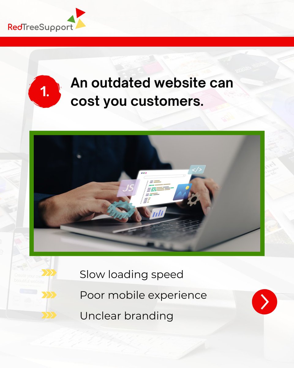 redtreesup2024's tweet image. Your website is more than just a design – it’s your first digital impression.💻
 #redtreesupport #RTS #redtree  
 #businesswebsite #responsivewebsite #websitegrowth #buildyourbrand #growyourbusiness #futureofbusiness #digitalinnovation #marketingmadeeasy #websiteforbusiness