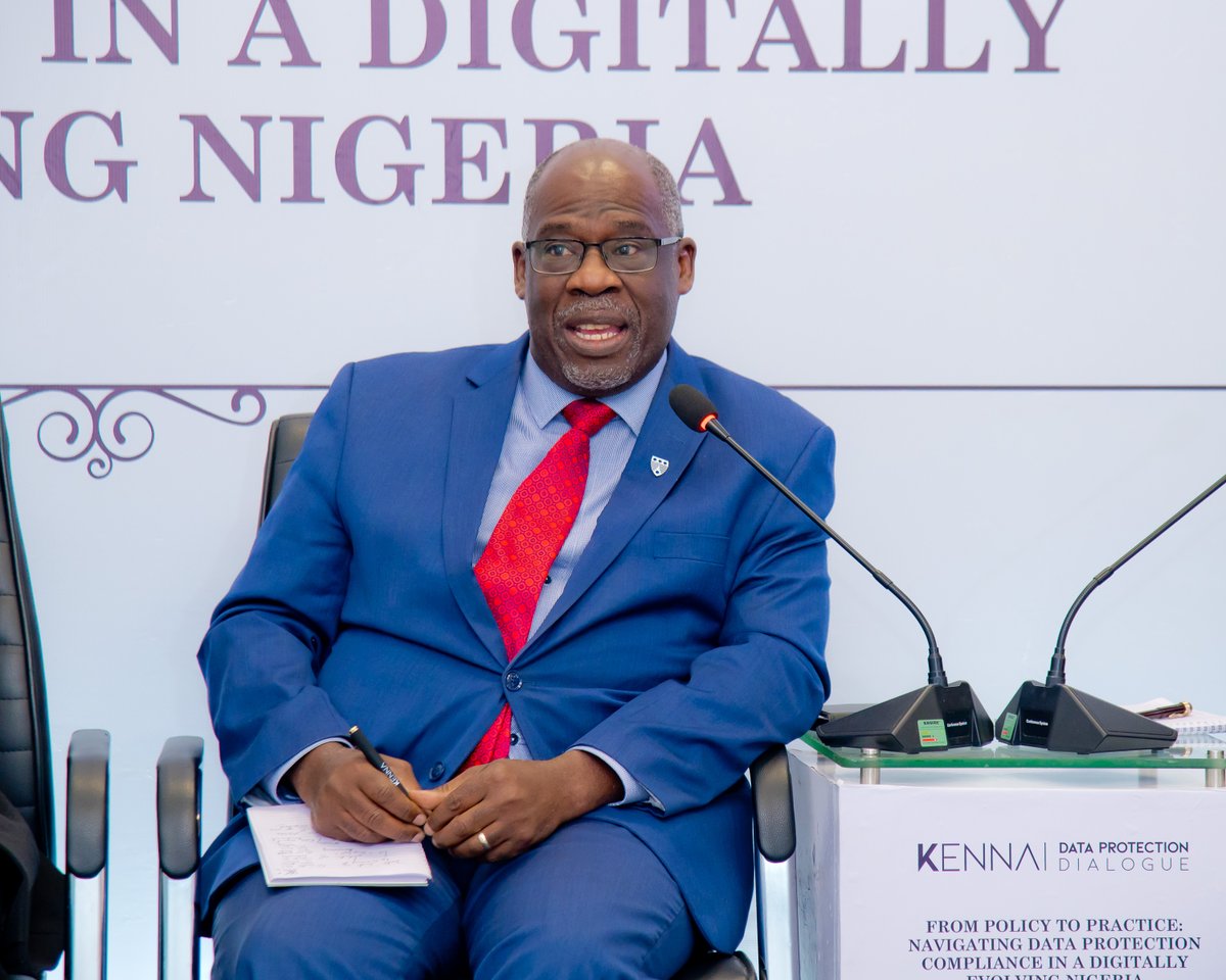 Kenna_LP's tweet image. “Data is a currency of trust, given to us with the expectation of responsibility. Every act of processing carries with it the duty to protect, respect, and apply information with the highest standards of ethics, integrity, and accountability.” – Dr Peter Bamkole at the September…