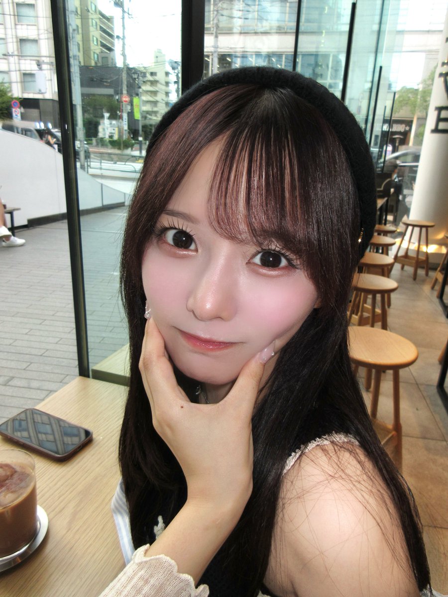 秋を取り入れてニット帽🧶