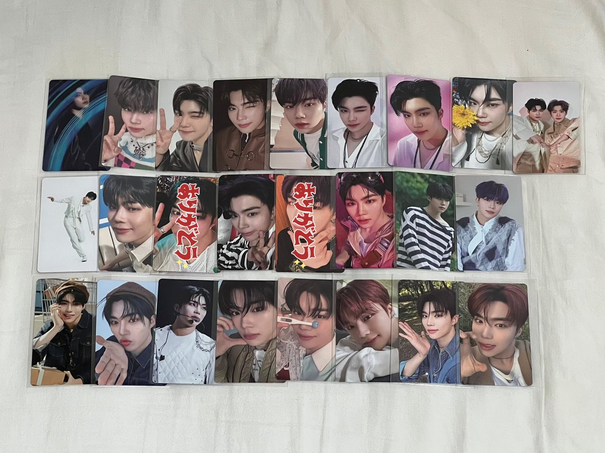 ZEROBASEONE ZB1 ゼベワン NAVER SAY NEVER 特典 封入 トレカ 交換 

【譲】 ハンビン ジウン ハオ メテュ テレ リッキー ギュビン ゴヌク

【求】 未所持ハンビン（引用ツイート）

郵送希望📮
お気軽にお声掛けください🙇🏻‍♀️