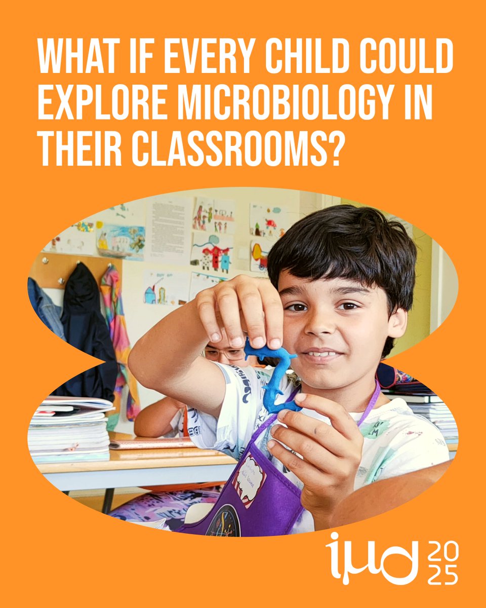 IntMicroDay's tweet image. Bringing a science lab to a rural school.

Raquel Branquinho shares how a project in Portugal gave students hands-on access to microbiology. The result: curiosity sparked, questions asked, and a new way of seeing the microbial world.

👉 Read more: buff.ly/jNOcfJp