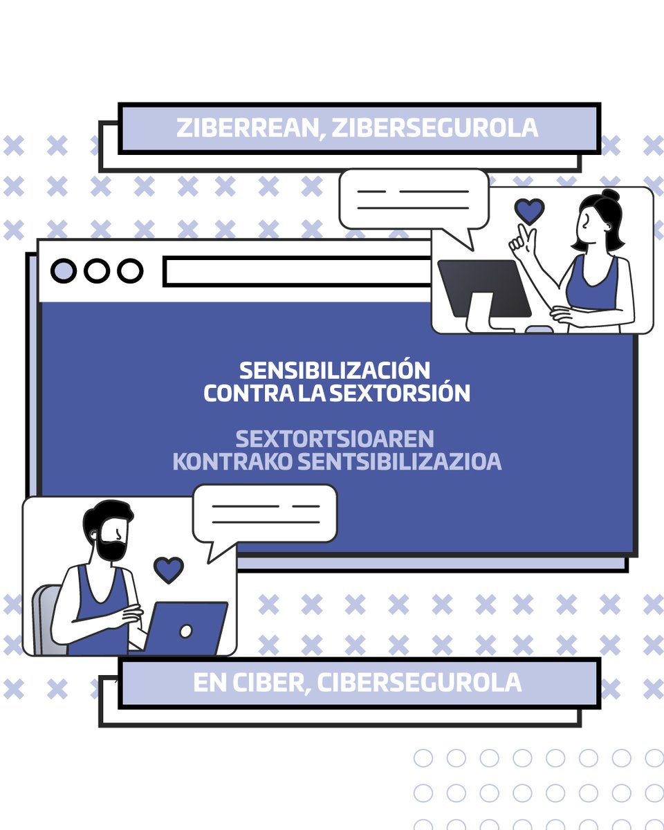 La sextorsión es una forma de chantaje que se da a través del medio online y que afecta especialmente a mujeres y menores. Este artículo te ayudará a identificarlo y tener unas pautas de cómo actuar. Lee y comparte 👉 ow.ly/zPJ350X0KOH  
🤝 <a href="/PantallasAmigas/">PantallasAmigas</a>