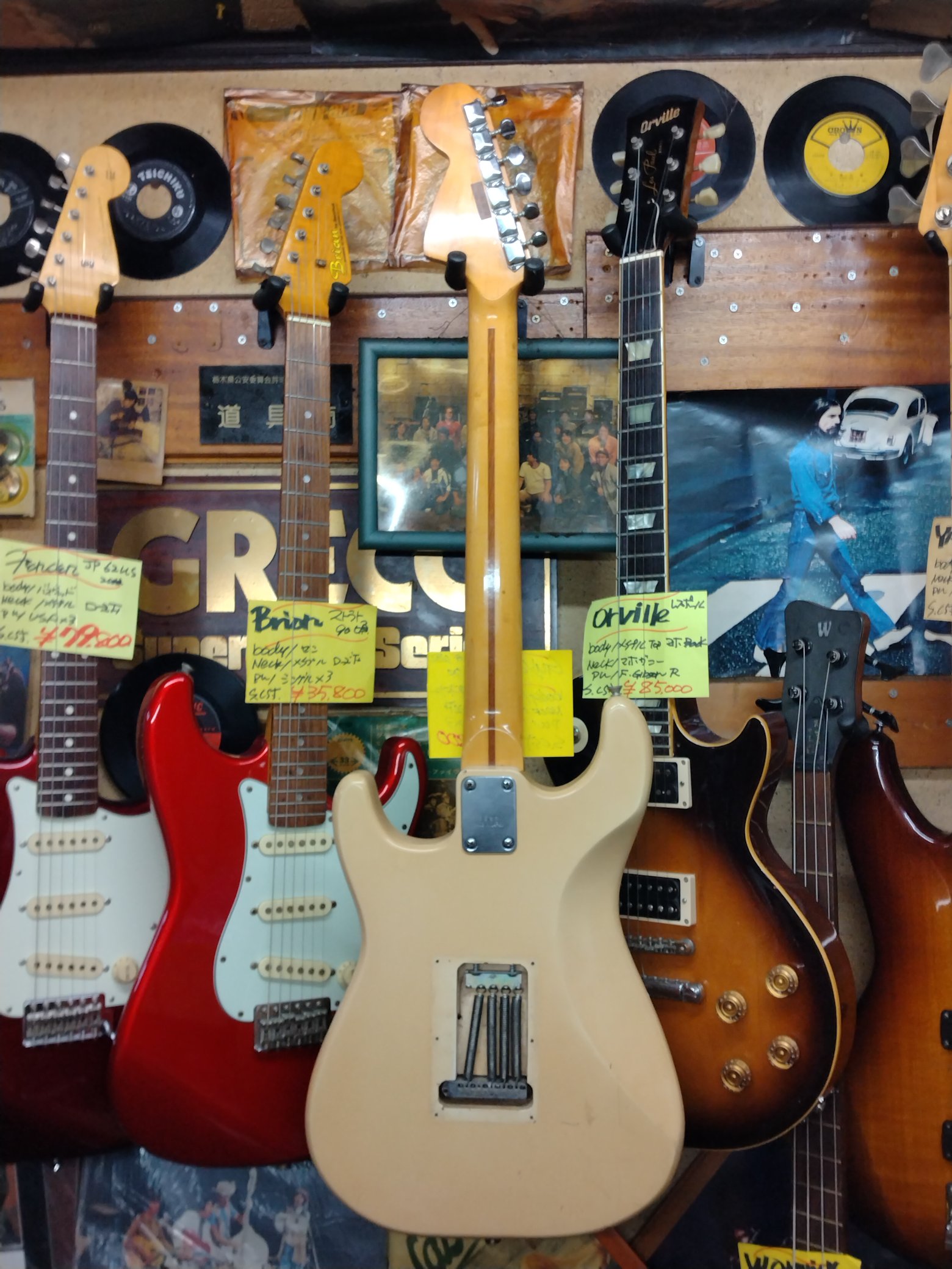 guyatone custom mod ラージヘッド　4点止め　アルニコV guyatone custom mod ラージヘッド 4点止め アルニコV guyatone