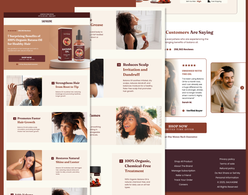 pen_craft03's tweet image. Listicle landing pages are more than trendy blogs; 𝒕𝒉𝒆𝒚’𝒓𝒆 𝒄𝒐𝒏𝒗𝒆𝒓𝒔𝒊𝒐𝒏 𝒆𝒏𝒈𝒊𝒏𝒆𝒔.

Want me to create one for your business? Drop a “YES” below or DM me!!!

#LandingPageDesign #WebDesign #ConversionOptimization #DigitalMarketing #WebDevelopment #UXDesign #UIUX