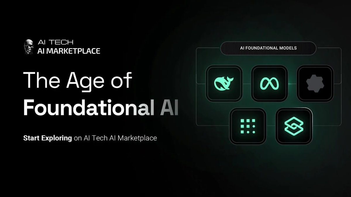 annyd22's tweet image. Why build AI on shaky ground? Solidus @AITECHio  curated foundational models provide the robust base for next-gen AI agents:

✔️ Reasoning
✔️ Coding
✔️ Multilingual tasks
✔️ Privacy features
Explore DeepSeek-R1, SecretAI &amp;amp; more: 
#AITECH $AITECH

ai.aitech.io