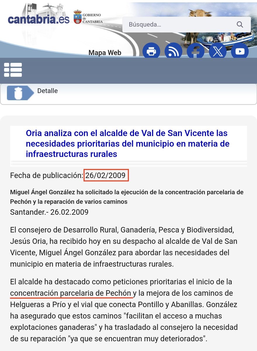 Bermejorules's tweet image. Pechón es el único de los 14 pueblos de #ValdeSanVicente sin concentración parcelaria, gracias a la oposición de los vecinos y a pesar de la insistencia sistemática del #PSOE durante años. Escobedo sabe que quedan 3 ganaderos y los 3 están a punto de jubilarse, pero él insiste +