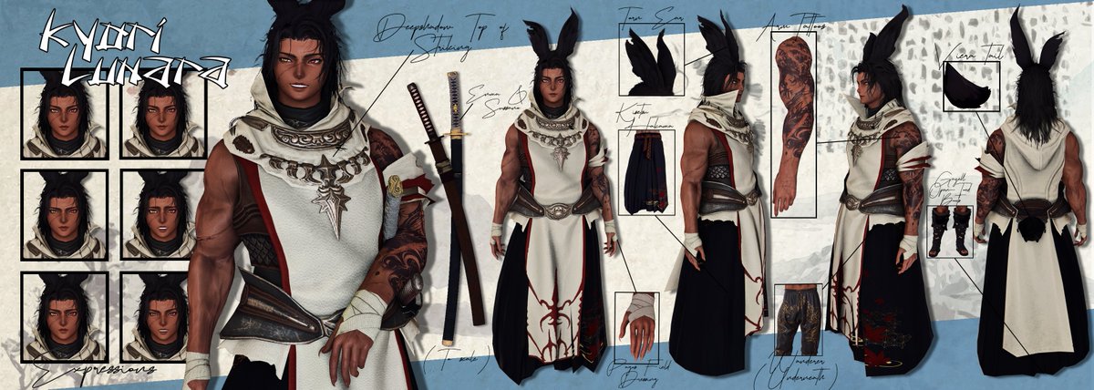 While Kyori learns how to use a tomestone, let me thank everyone for 400 followers!! 

Like, Retweet, and Follow, 3 random winners will be drawn!

1rst - Ref Sheet + Gpose + 5mil Gil 
2nd - Ref Sheet + Gpose
3rd - Gpose

Drawing ends October 12th. Good Luck!!