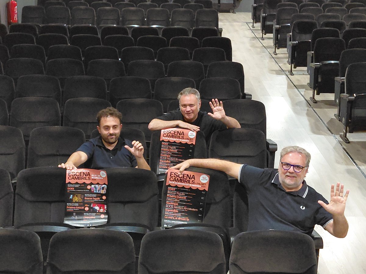 NOTÍCIA / Iban Beltran: “Escena Cambrils sempre ha apostat pel territori i pels creadors locals”
🎭El cicle de teatre celebra el cinquè aniversari amb un cap de setmana de produccions de proximitat
<a href="/ibanbp/">iban beltran</a> <a href="/ialbesa/">Isaac Albesa</a> <a href="/CapPalaia/">Cap de Palaia</a> <a href="/CambrilsCultura/">CambrilsCultura</a> 

Link 👉 acortar.link/XjEs7W