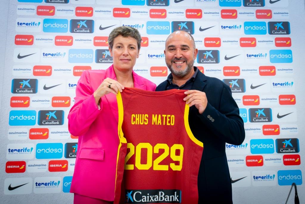 📰Chus Mateo, nuevo seleccionador nacional masculino 🇪🇸

Comienza una nueva etapa para la Selección Española con el lema “Un nuevo reto. 2025-29”. Mateo afronta el proyecto con ilusión y valentía, siguiendo el legado de Scariolo.

🔗Toda la noticia tinyurl.com/Chus-Mateo-Pre…