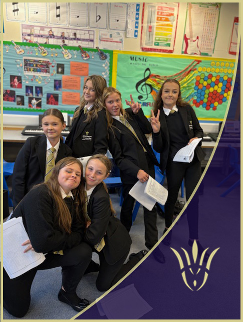 Our enthusiastic Year 7 Music students enjoying and developing their rap skills, learning about the Musical elements. 🎤🎵🎶