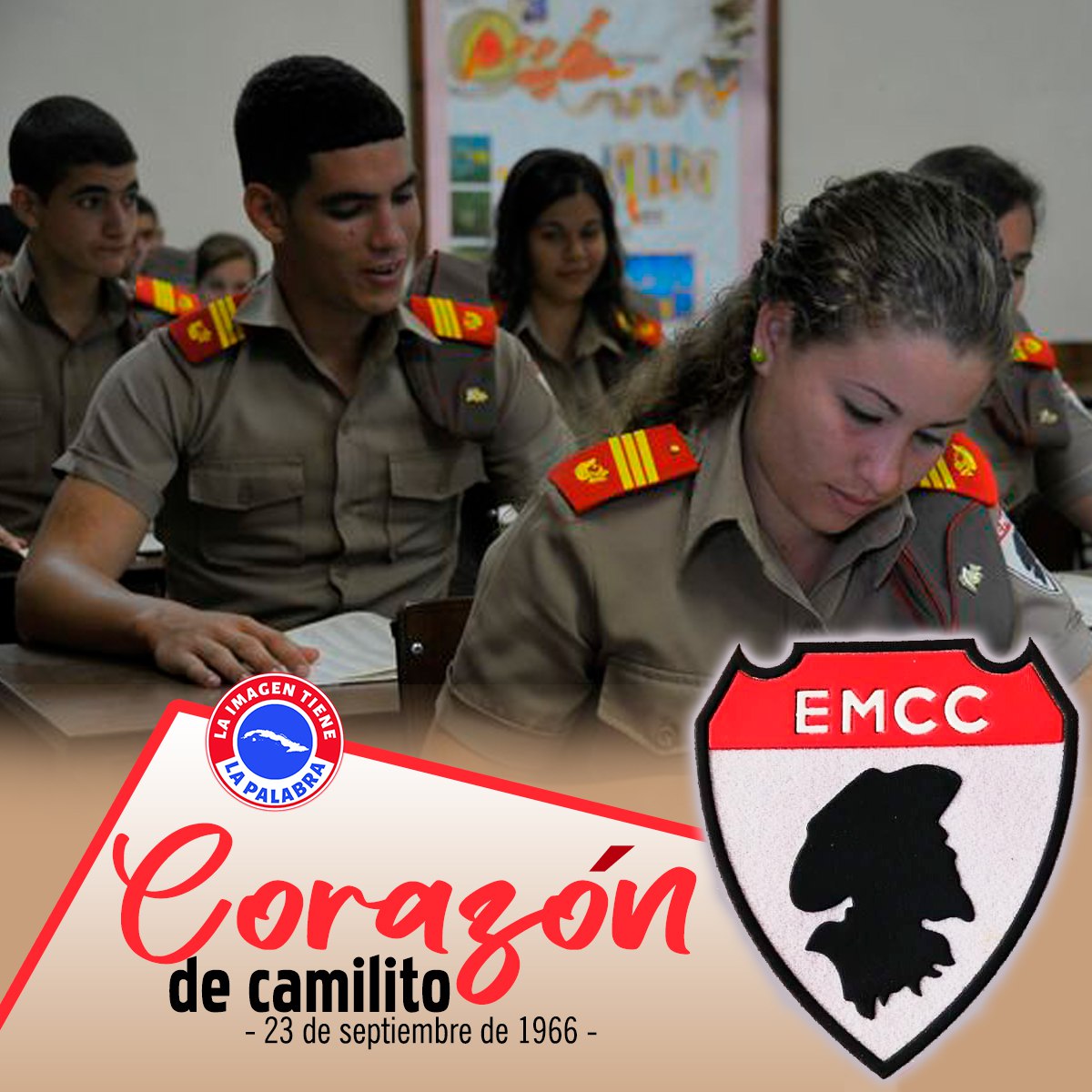 La primera escuela militar “Camilo Cienfuegos” (EMCC) se fundó el 23 de septiembre de 1966 en el local de la antigua Loyola Military. #CubaMined #EducacionCiegodeAvila #PorCiroRedondoTodo