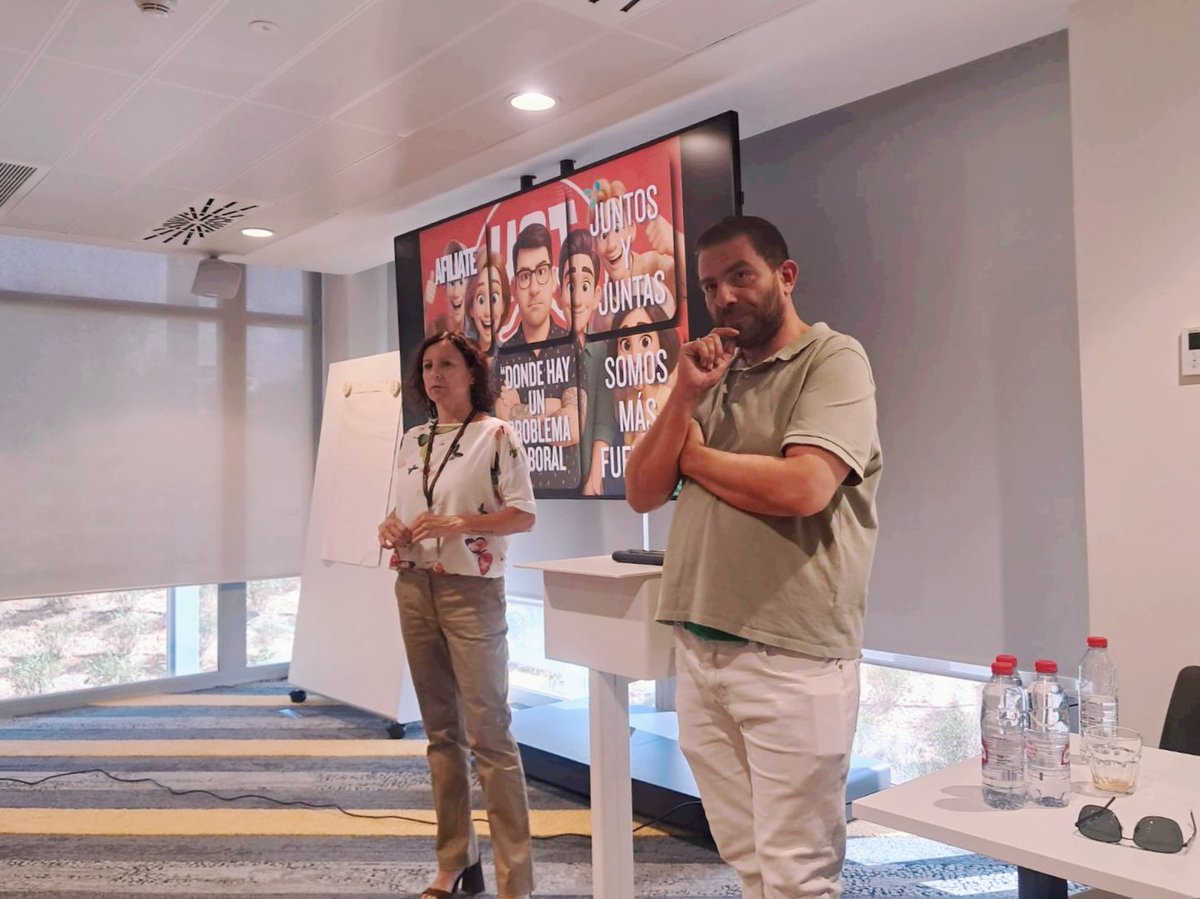 🔴 Asamblea informativa en #ORACLE #Málaga en la que hemos aclarado todas las dudas referentes al centro de trabajo y la importancia de la organización y afiliación sindical.