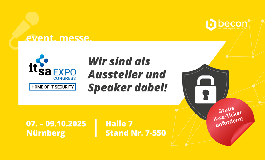 #DataGerry – flexible CMDB für moderne IT-Landschaften 🧡

Treffen Sie unser Team auf der it-sa 2025 um DataGerry live zu erleben und zu sehen, wie es sich mit #OpenCelium und weiteren Tools verbindet 🚀

🗓️ 07.–09. Oktober 2025
📍 Halle 7, Stand 7-550