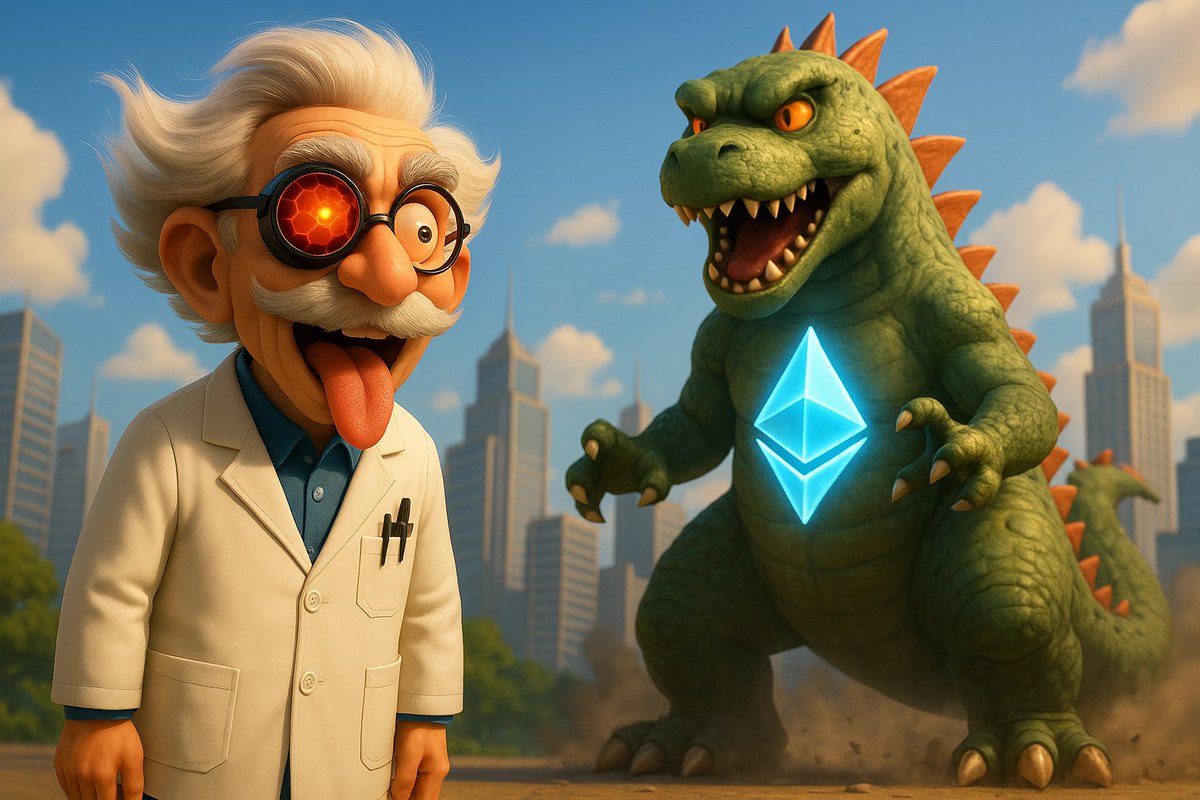 PRONUTSOL's tweet photo. ETHZilla's move redefines the DeFi landscape.

Traditional finance must now reckon with DeFi's rising mass and potential to disrupt the status quo.

The orbit of finance is shifting—watch this space closely. https://t.co/rYPiLoN94V