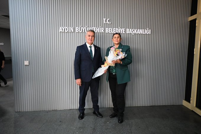 CHP Heyeti Buharkent Belediyesinde