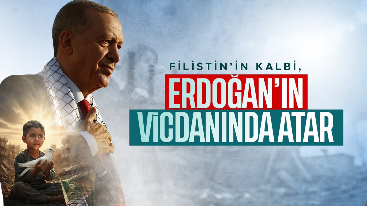 Filistin’in kalbi, Erdoğan’ın vicdanında atar

#PalestinesVoiceErdogan