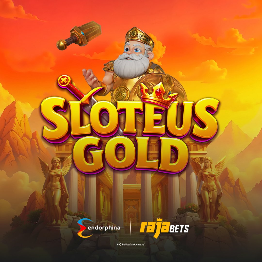 Endorphina's new game Sloteus Gold is now exclusively on Rajabets! 👀

Be one of the first to try this brand new game and multiply your winnings. 🔥

Play now ➡️ raja.link/twitter