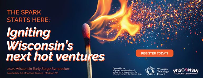 StartingBlockM's tweet image. Calling all entrepreneurs! @WiscTechCouncil&apos;s 2025 Early Stage Symposium, taking place November 5-6, at the @MononaTerrace, has 4 unique opportunities to pitch

🗓 𝗗𝗲𝗮𝗱𝗹𝗶𝗻𝗲 𝘁𝗼 𝗮𝗽𝗽𝗹𝘆: 𝗢𝗰𝘁𝗼𝗯𝗲𝗿 𝟯 𝗮𝘁 𝟱𝗣𝗠

Apply now: hubs.li/Q03JgCYP0

@WEDCNews