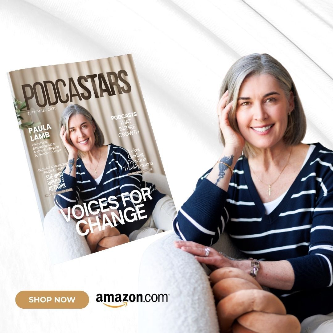 sherisesstudios's tweet image. 🎧 The wait is over!

The September 2025 Edition of PODCASTARS Magazine featuring Paula C. Lamb is now available on Amazon. 🚀

📖 Order your copy today!
amazon.com/dp/1966798806

#PodcastarsMagazine #VoiceAndVision #NowAvailable