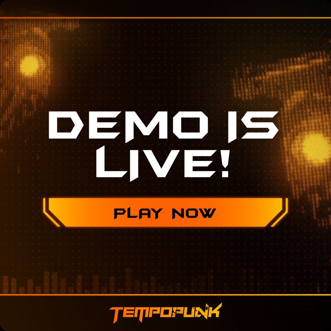 THE BEAT DROPS. SO DO THE ENEMIES. 🎶💥
The demo for our rhythm-FPS, Tempo Punk, is OUT NOW on Steam!

Wishlist and Play the Demo! Link in bio
#IndieGame #GameDemo #steam #gamedev