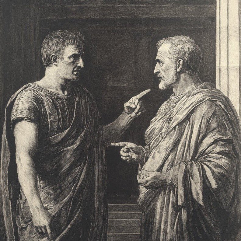 "Senin gücün benim korkumdadır; ben artık korkmuyorum, senin artık gücün yok."

Seneca'dan Nero'ya