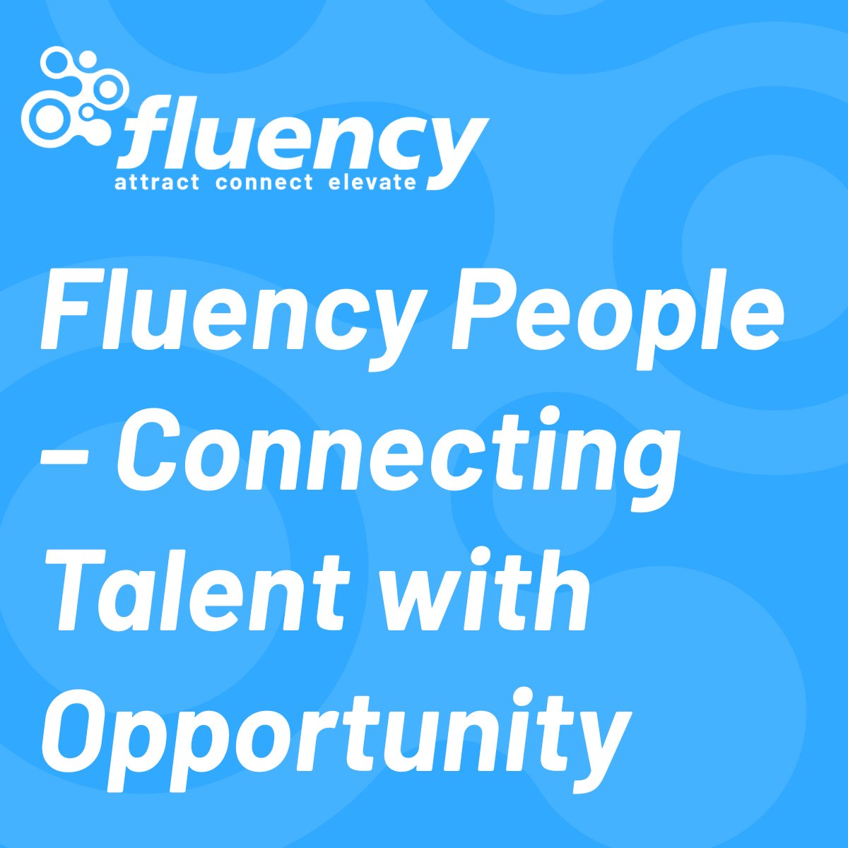 FluencyGroup's tweet image. Fluency People – Connecting Talent with Opportunity
We help advanced engineering & materials companies find, grow, and support the right people to reach their full potential.
#FluencyPeople #TalentSolutions #AdvancedEngineering #AdvancedMaterials