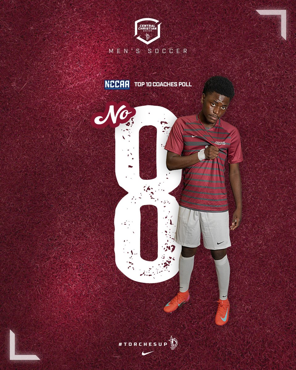 Men's Soccer enters the NCCAA Top 10 Coaches Poll for the first time since 2008!

#TorchesUp🔥