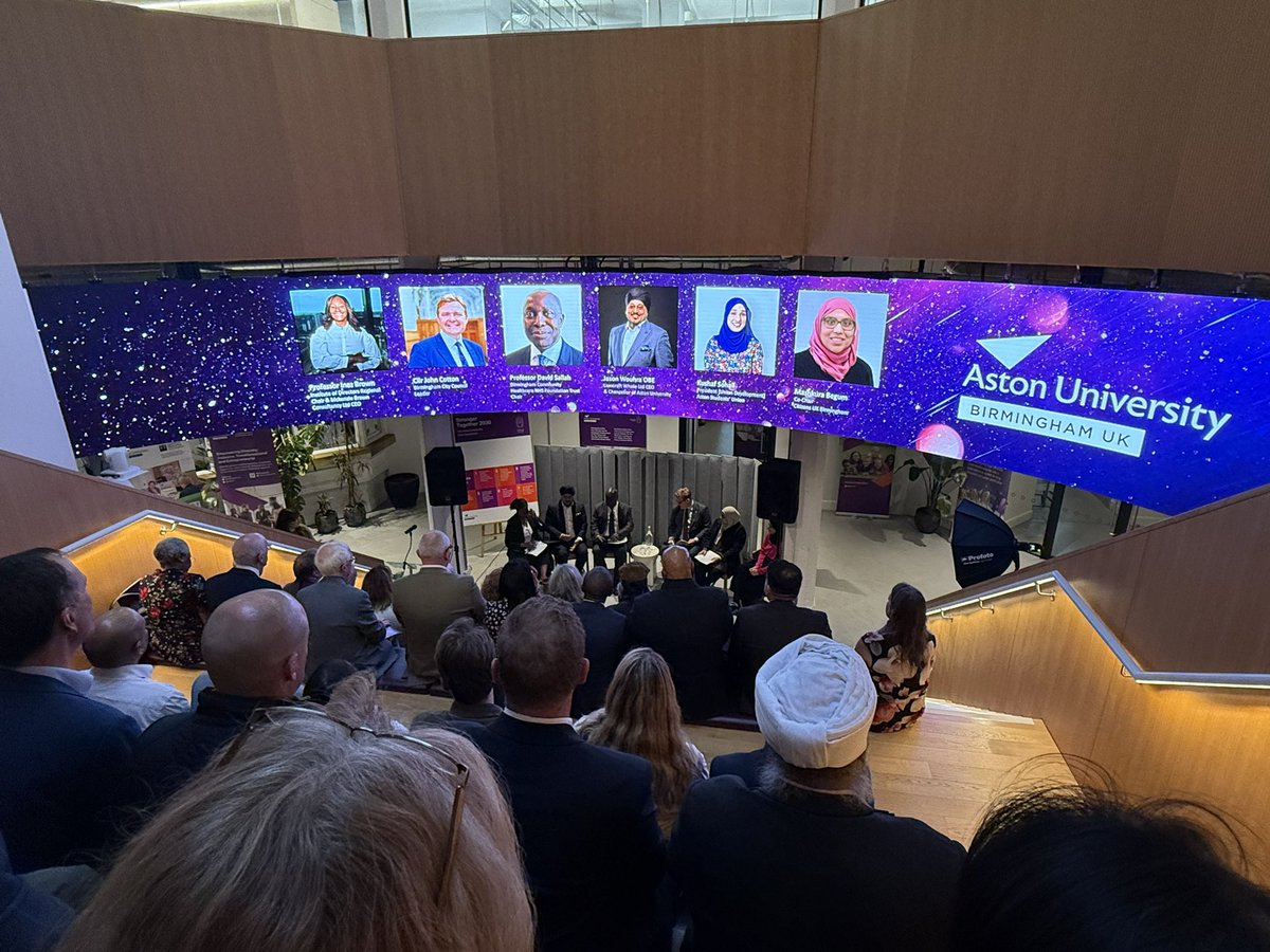 Excited to share that our Vice-Chancellor and Chief Executove, <a href="/AleksSubic/">Aleks Subic</a>, launched today an impactful civic agreement making seven pledges and believing in the fundamental philosophy that we are “Stronger Together”. <a href="/AstonUniversity/">Aston University</a>, Inclusive. Entrepreneurial. Transformational