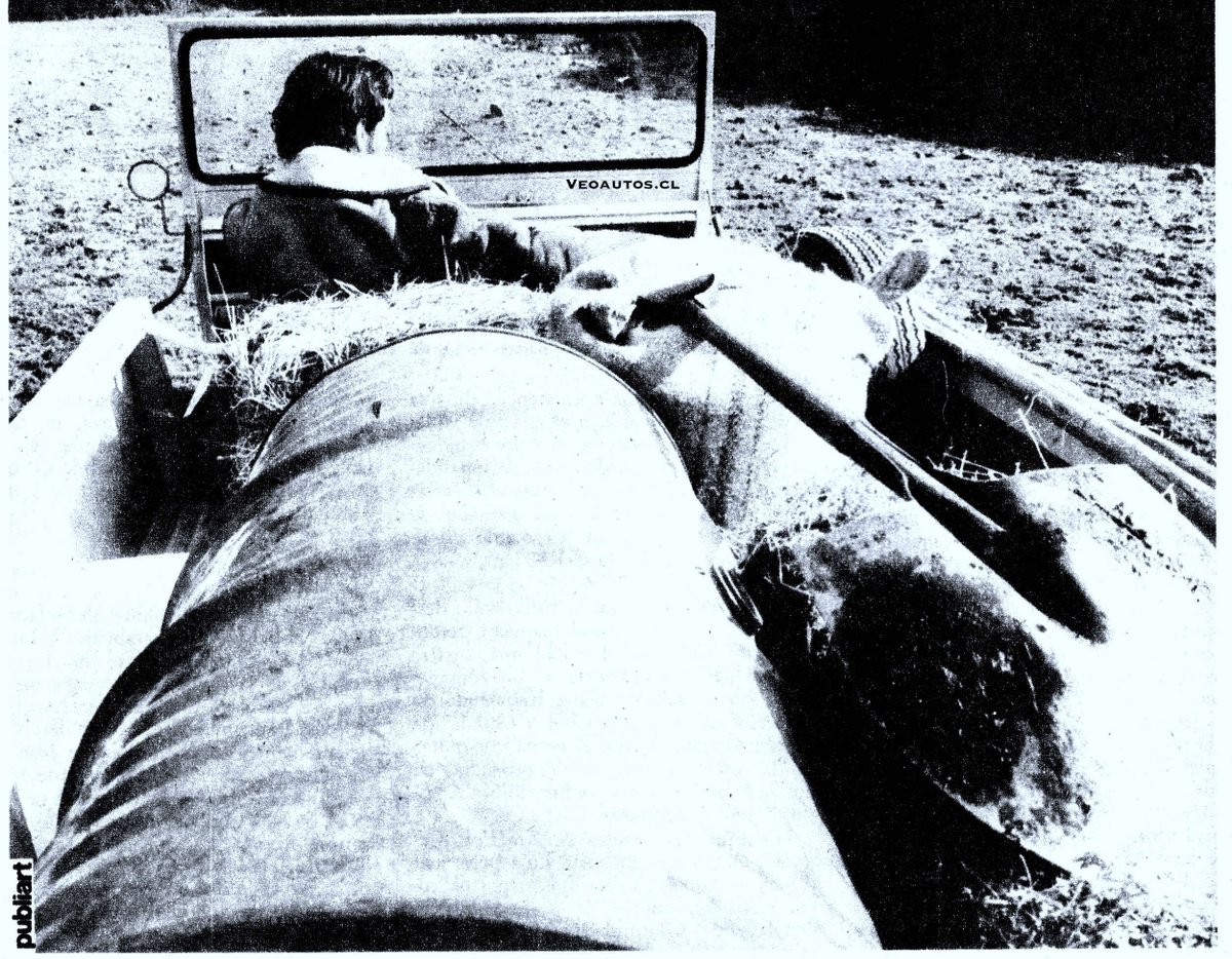 VeoAutos's tweet photo. Citroën Yagán Chile Octubre 1974. Nos llama la atención la parrilla, distinta a la presentada en su diseño original.
+ Info https://t.co/FJnMyWDhdZ
#Citroenyagan #CitroënYagan #citroen2cv #mehari @Citroen @RiveraNotario @CitroenChile https://t.co/cOeJhICsFb