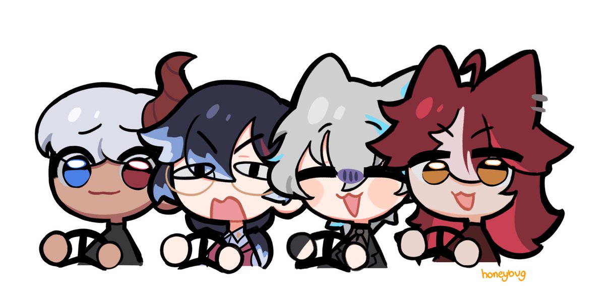 made these lil reactives for yesterday's mario kart sesh!