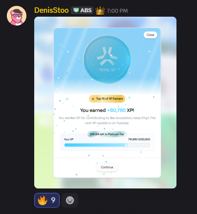 AltcoinSurfers's tweet photo. XP Day is our favorite day of the week 📈

Those are our TOP @AbstractChain XP earners:
@ValentinaL51142 93,685
@DenisVlg000 80,785
@Vlad1Ivanciu 46,310
@geniexbtz 39,670

Altcoin Surfers are slowly taking over @Alex_GPEG's leaderboard 💪 https://t.co/F8EKlXX2r2