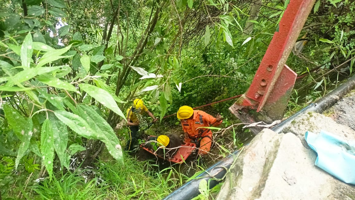 NDRFHQ's tweet image. 🏔️ #MountainRescue | Rudraprayag | 23 Sep

🔹A 46-year-old person fell into ~100 mtrs deep Mandakini River gorge near Gaurikund

🔹NDRF conducted a joint rescue ops along with SDRF and Civil adm.

🔹Retrieved the victim safely and handed over to civil adm. for further treatment