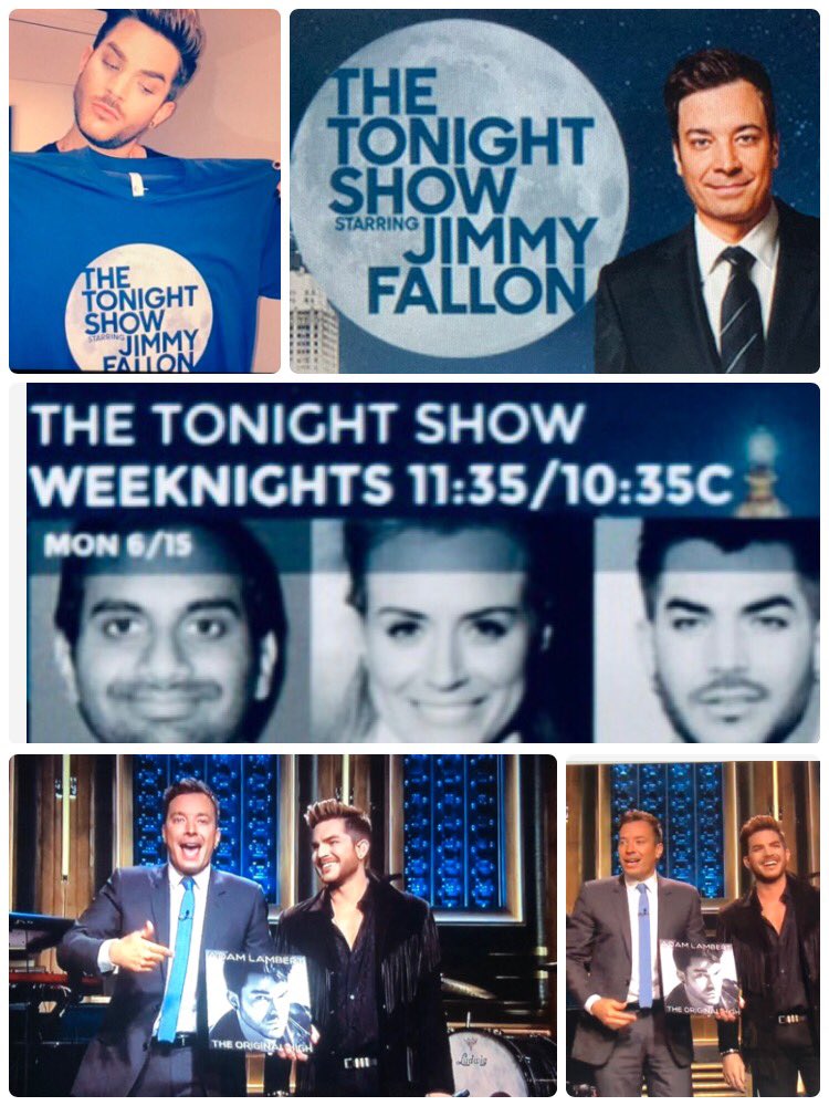 Jaksox's tweet image. If a certain someone 😡 does go after other ‘no talent’ ‘low rated’ late night talk show hosts, I hope Adam Lambert manages another appearance on @FallonTonight; been on many times; went viral for his Cher-ish #MuffinMan on Jimmy F’s That’s My Jam!