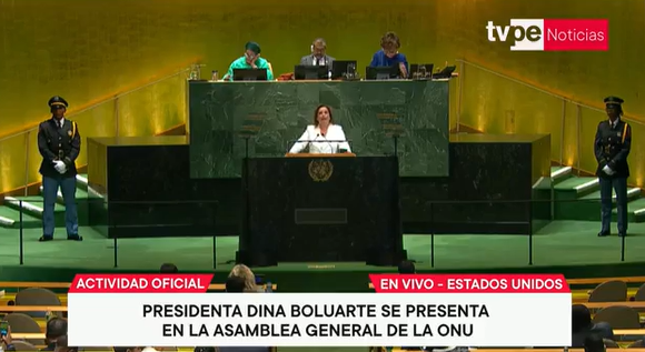 #EnVivo | La Presidencia de la República del Perú brinda su discurso en el debate general del 80.° periodo de sesiones de la Asamblea General de las Naciones Unidas. 

Síguelo aquí ➡️ facebook.com/PresidenciaPer…