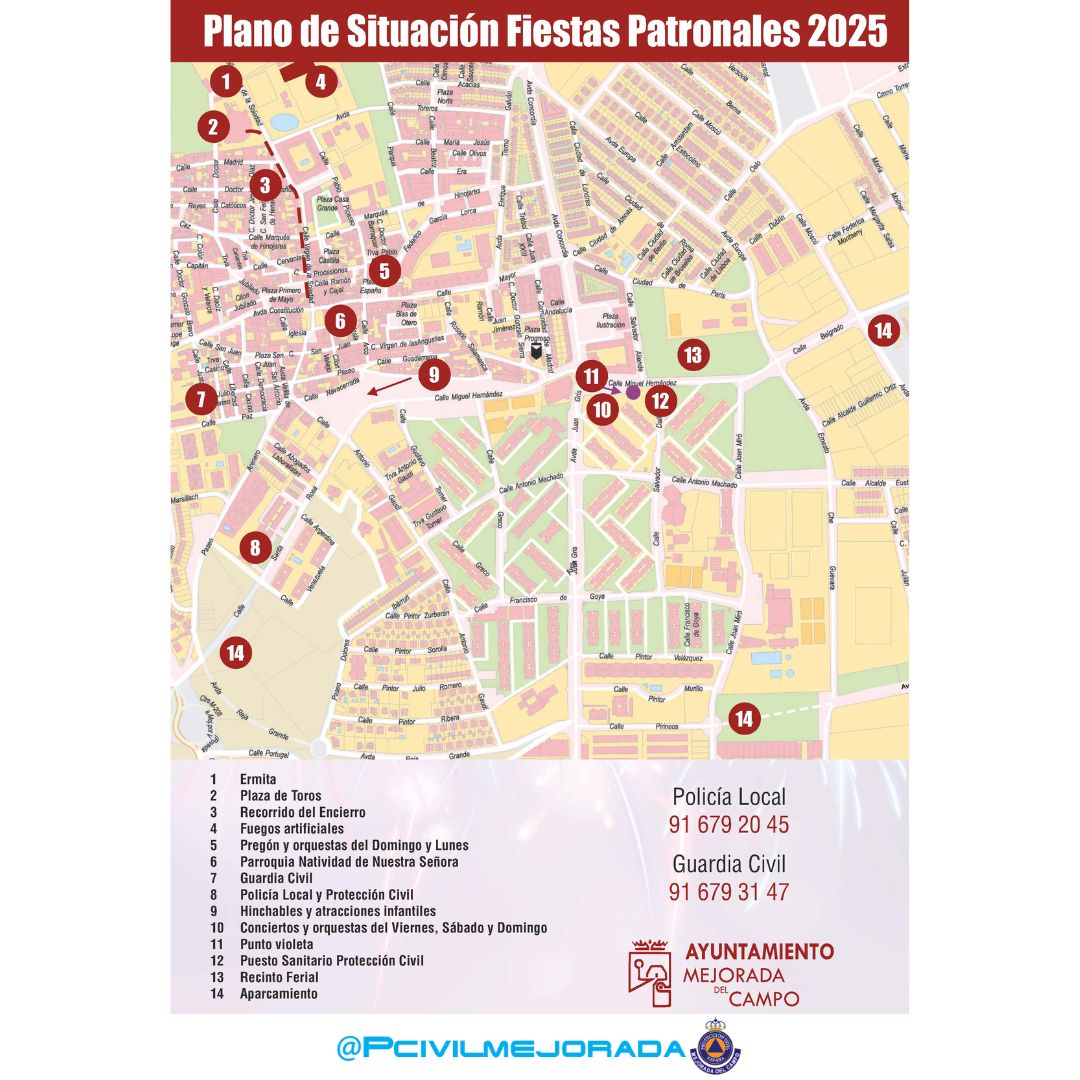 PCivilMejorada's tweet image. #FiestasMejorada2025 Último día de feria y del #DíaDelNiño. Si vienes al recinto ferial, pásate por nuestro puesto sanitario y pide una de nuestras famosas pulseras #NoTePierdas para los peques de la casa!!

#LasProtesCuentan #PorTuSeguridad #SeguridadInfantil