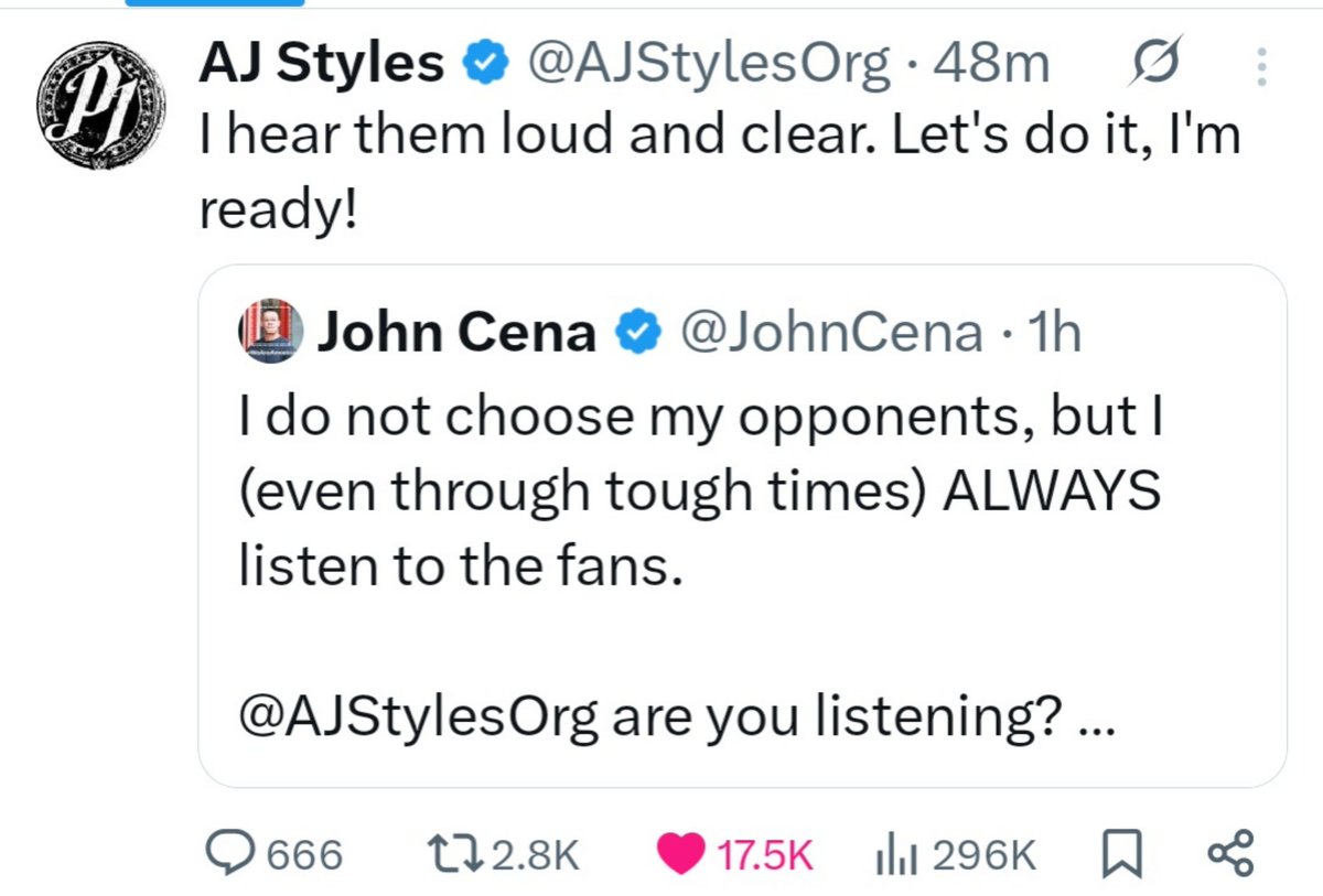 johnlebron23045's tweet photo. @varindersingh24 @WrestleClips Well too bad styles already accept https://t.co/nA9vSKK8gd