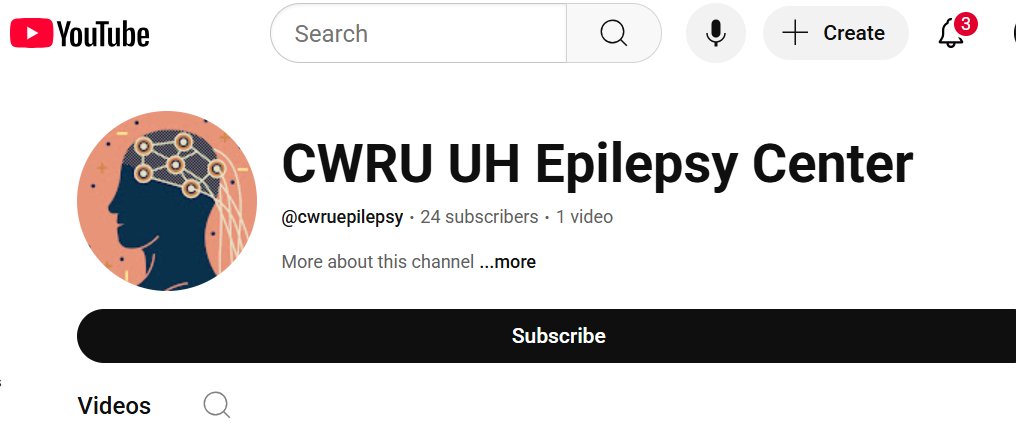 Case Western Reserve Univ/UH Epilepsy Program (@cwruepilepsy) on Twitter photo 📢Introducing our official YouTube page. We plan on sharing highly educational content such as recorded lectures via this platform.
Follow and learn more about #epilepsy #eeg #epilepsysurgery #seeg #seizuresemiology #neurophysiology 
#NeuroX 
youtube.com/@cwruepilepsy 📢Introducing our official YouTube page. We plan on sharing highly educational content such as recorded lectures via this platform.
Follow and learn more about #epilepsy #eeg #epilepsysurgery #seeg #seizuresemiology #neurophysiology 
#NeuroX 
youtube.com/@cwruepilepsy