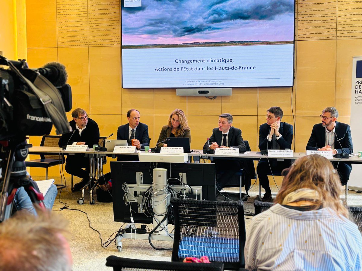 #Climat #PlanificationÉcologique 

𝐅𝐚𝐜𝐞 𝐚𝐮 𝐜𝐡𝐚𝐧𝐠𝐞𝐦𝐞𝐧𝐭 𝐜𝐥𝐢𝐦𝐚𝐭𝐢𝐪𝐮𝐞, 𝐥𝐞𝐬 𝐬𝐞𝐫𝐯𝐢𝐜𝐞𝐬 𝐝𝐞 𝐥’𝐄́𝐭𝐚𝐭 𝐞𝐧 𝐇𝐚𝐮𝐭𝐬-𝐝𝐞-𝐅𝐫𝐚𝐧𝐜𝐞 𝐞𝐭 𝐥𝐞𝐮𝐫𝐬 𝐩𝐚𝐫𝐭𝐞𝐧𝐚𝐢𝐫𝐞𝐬 𝐬𝐨𝐧𝐭 𝐩𝐥𝐞𝐢𝐧𝐞𝐦𝐞𝐧𝐭 𝐦𝐨𝐛𝐢𝐥𝐢𝐬𝐞́𝐬.

🌍 Ce mardi 23