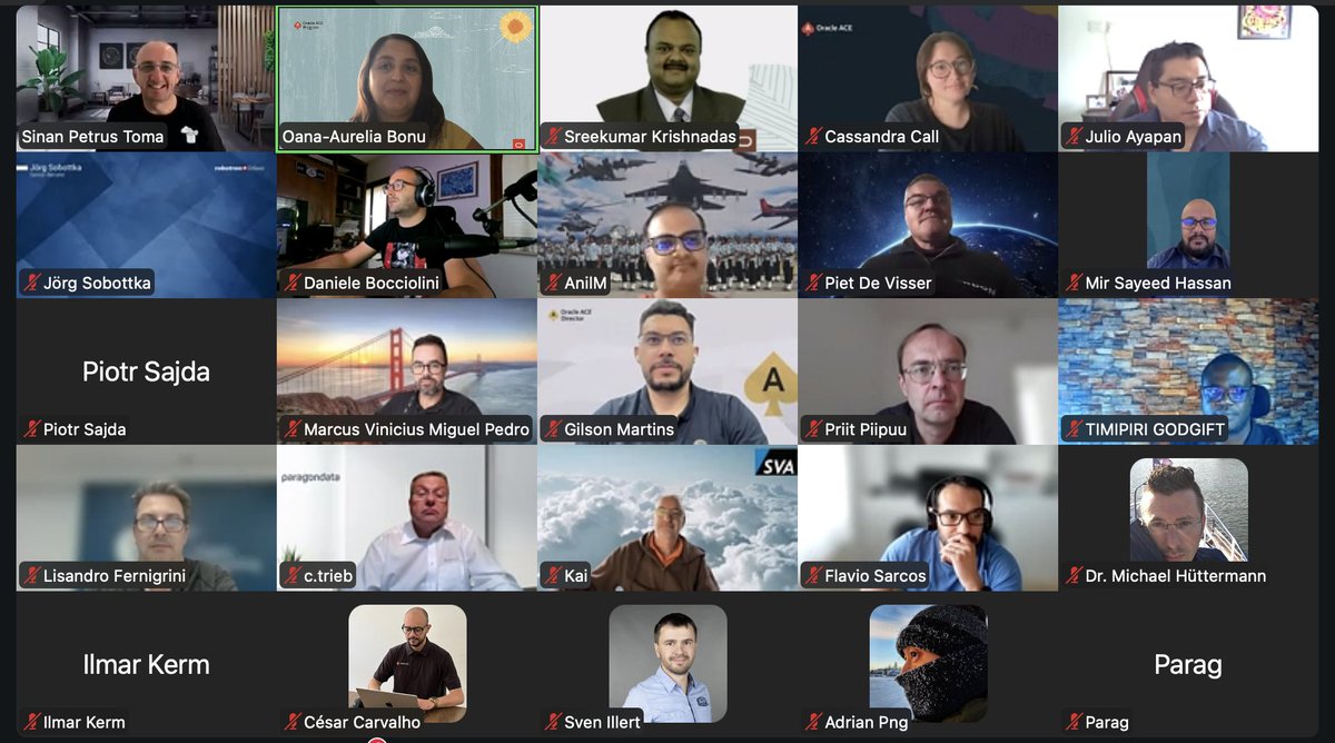 oracleace's tweet image. Thank you so much to all our ACEs who joined us today for a product overview session presented by @SinanPetrus - Next-Level Resilience: Oracle MAA and HA Strategies on Oracle Database in Multicloud.
See you again soon! ♠️
#OracleACE