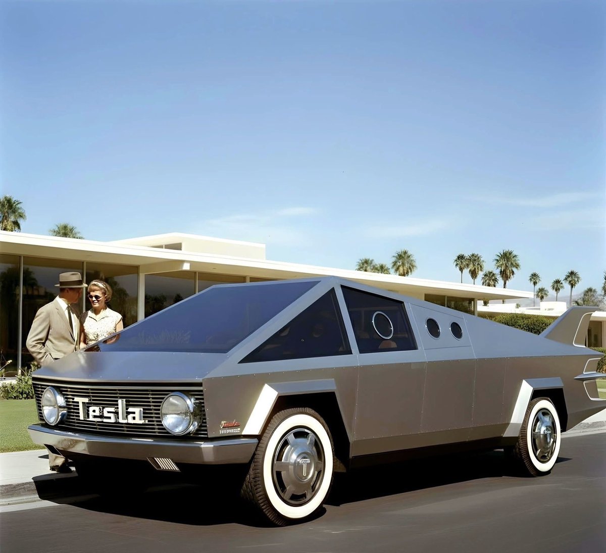 Nohybaj's tweet image. “Tesla z roku 1962” 😎