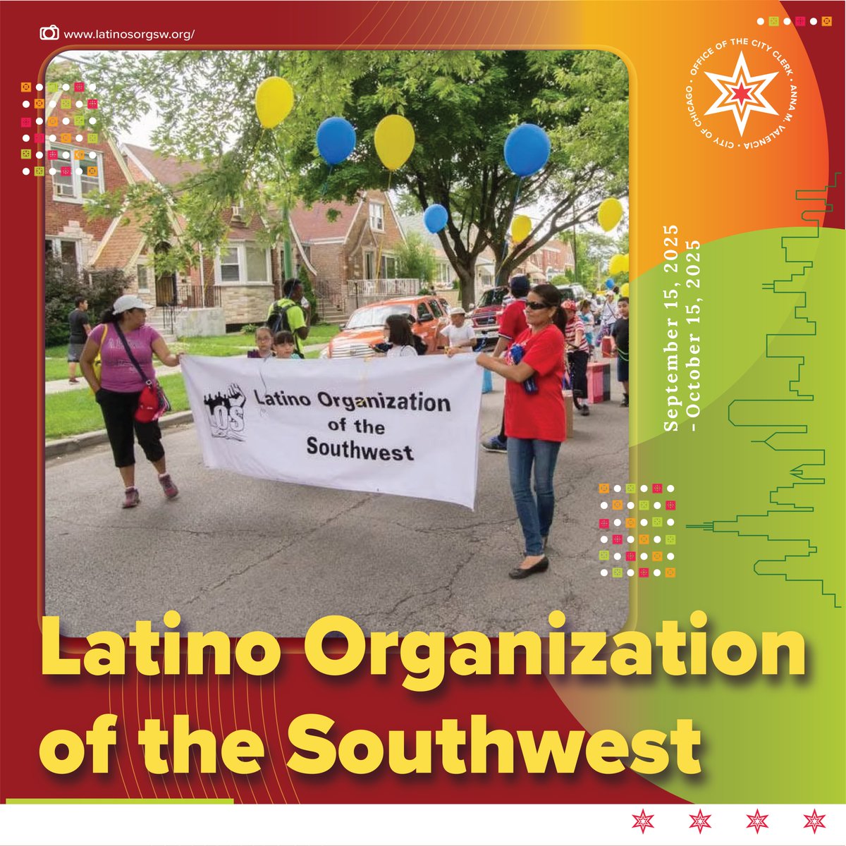 chicityclerk's tweet image. To start off #HHM, we're shouting out the Latinos Organization of the Southwest, the only indigenous Latino nonprofit organization on the Southwest Side of Chicago! (1/3)