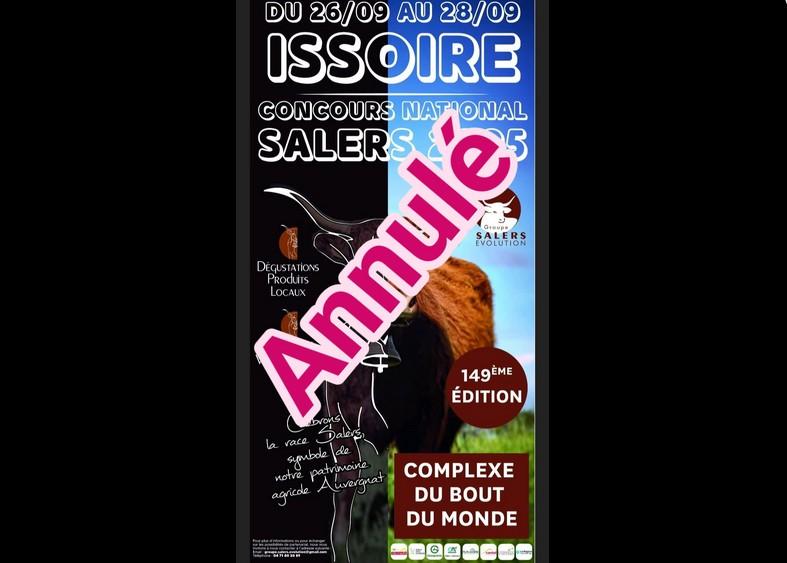 DNC : le concours national Salers annulé dlvr.it/TNFQNB