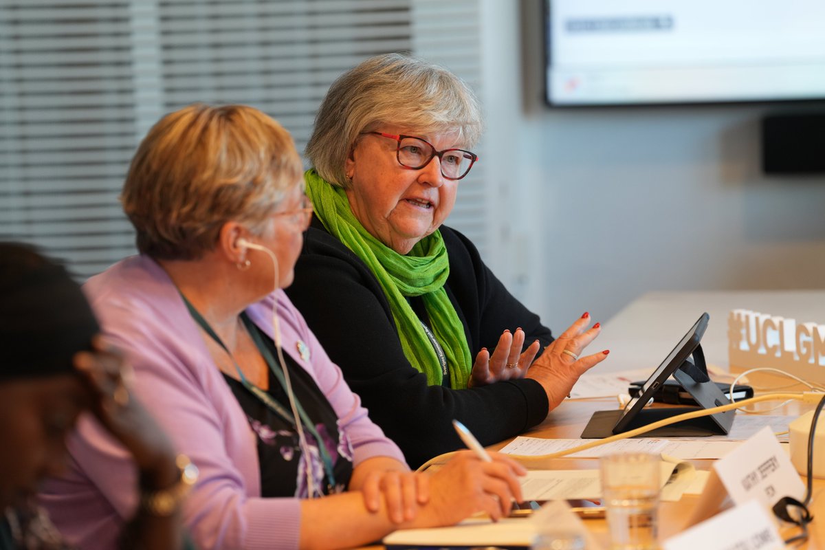 uclg_org's tweet photo. #UCLGMeets

🚪Our Standing Committee on Gender Equality emphasizes institutionalizing Feminist Municipalism at the heart of the 2026 #UCLG World Summit in Tangier to drive equality and inclusive multilateralism💫 https://t.co/KBzvLmHdk5