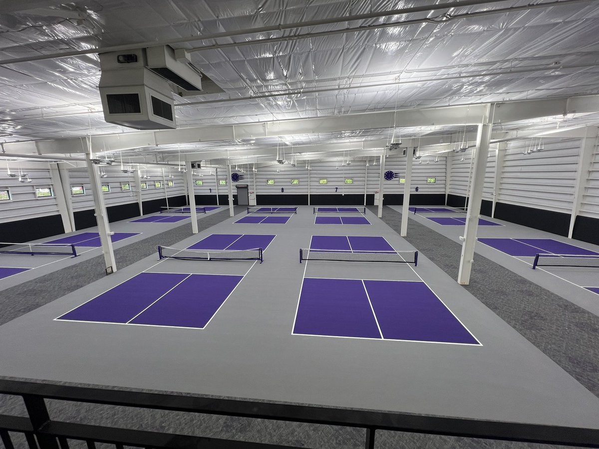 LinetoLineLLC's tweet image. From first serves to championship points, this 20-court pickleball facility is ready for every rally. Proud to help with wall padding installation at Let’s Go Pickleball (Peachtree City, GA).

#LineToLine