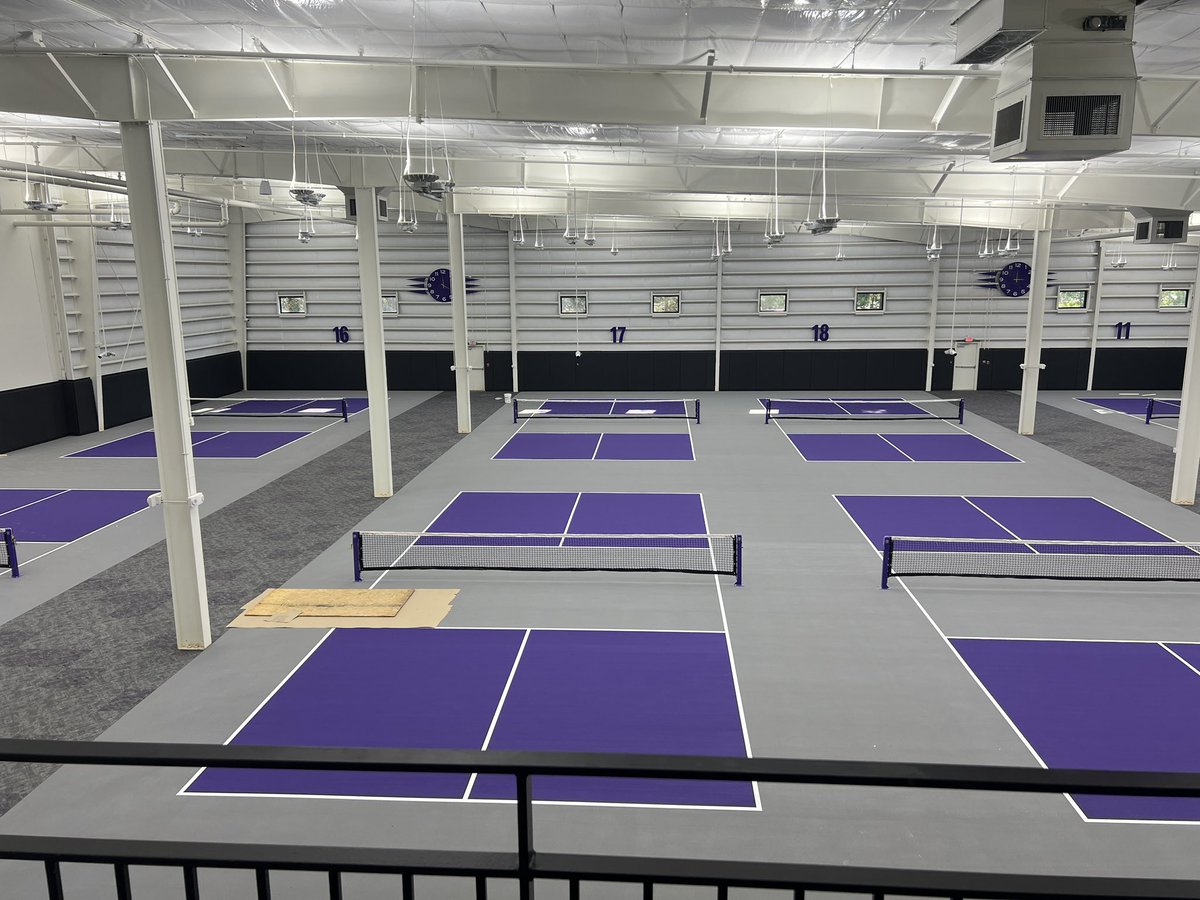 LinetoLineLLC's tweet image. From first serves to championship points, this 20-court pickleball facility is ready for every rally. Proud to help with wall padding installation at Let’s Go Pickleball (Peachtree City, GA).

#LineToLine