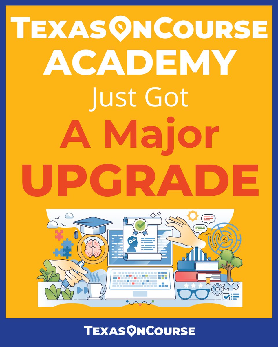 Texas OnCourse tweet media