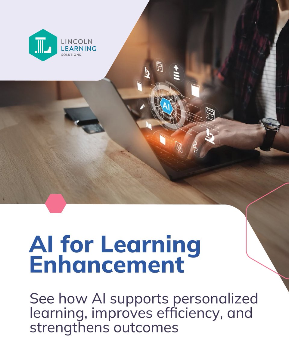 AI is transforming education with personalized learning, efficiency, and stronger outcomes.

See how it’s being used in real classrooms: hubs.la/Q03KkppG0

#LincolnLearning #AILearning #EducationalInnovation